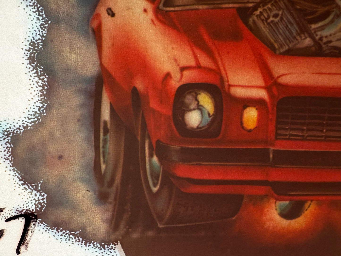 Chevrolet Camaro Vintage Iron On Heat Transfer