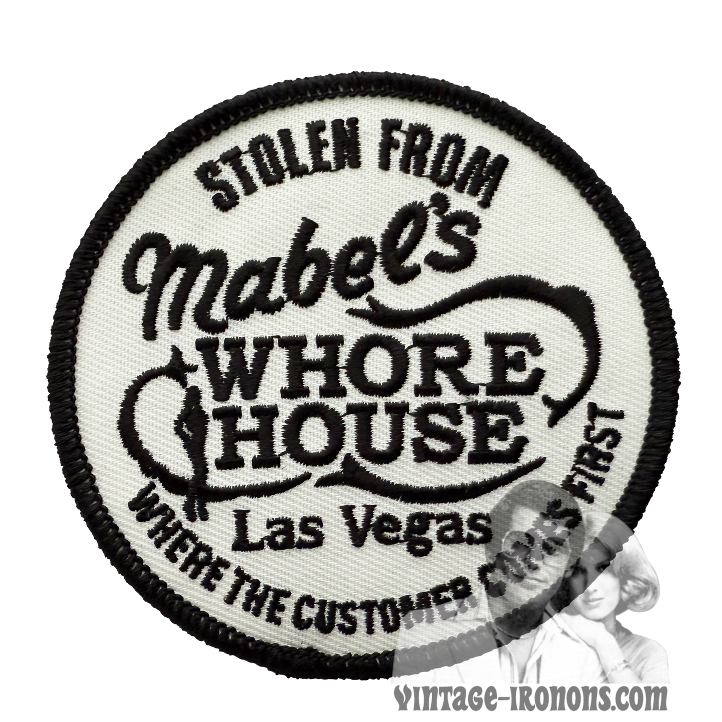 Stolen From Mabel's Whore House Las Vegas Vintage Patch