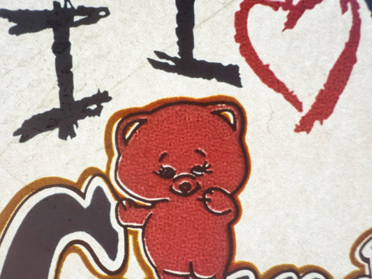 I Love Grandpa Vintage Iron On Heat Transfer