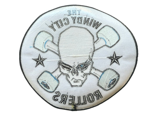 Large Windy City Rollers Chicago Roller Derby Vintage Patch