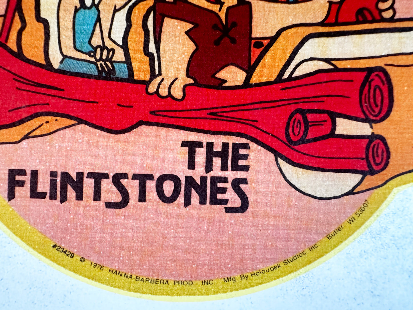 The Flintstones Vintage Iron On Heat Transfer