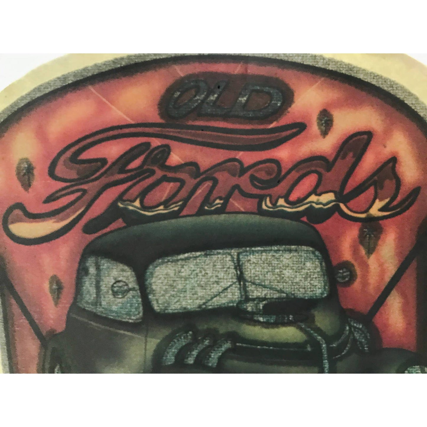 Old Fords Never Die Vintage Iron On Heat Transfer