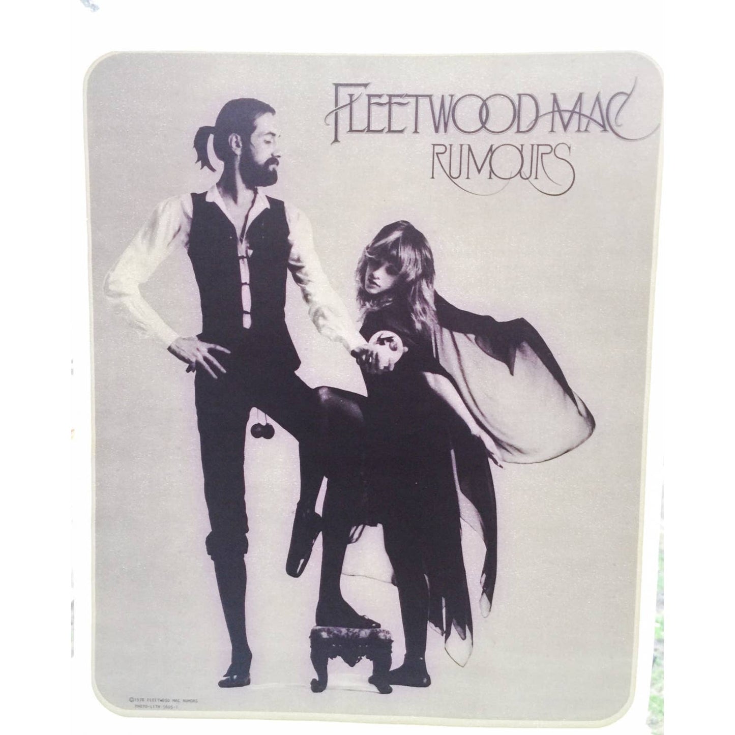 Fleetwood Mac Rumours Vintage 1978 Iron On Heat Transfer
