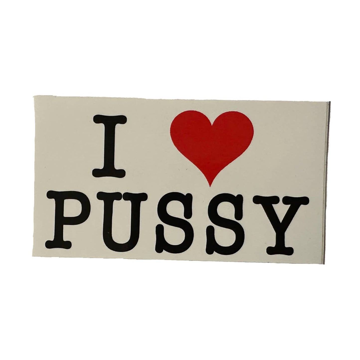 I Heart Cat* Sticker