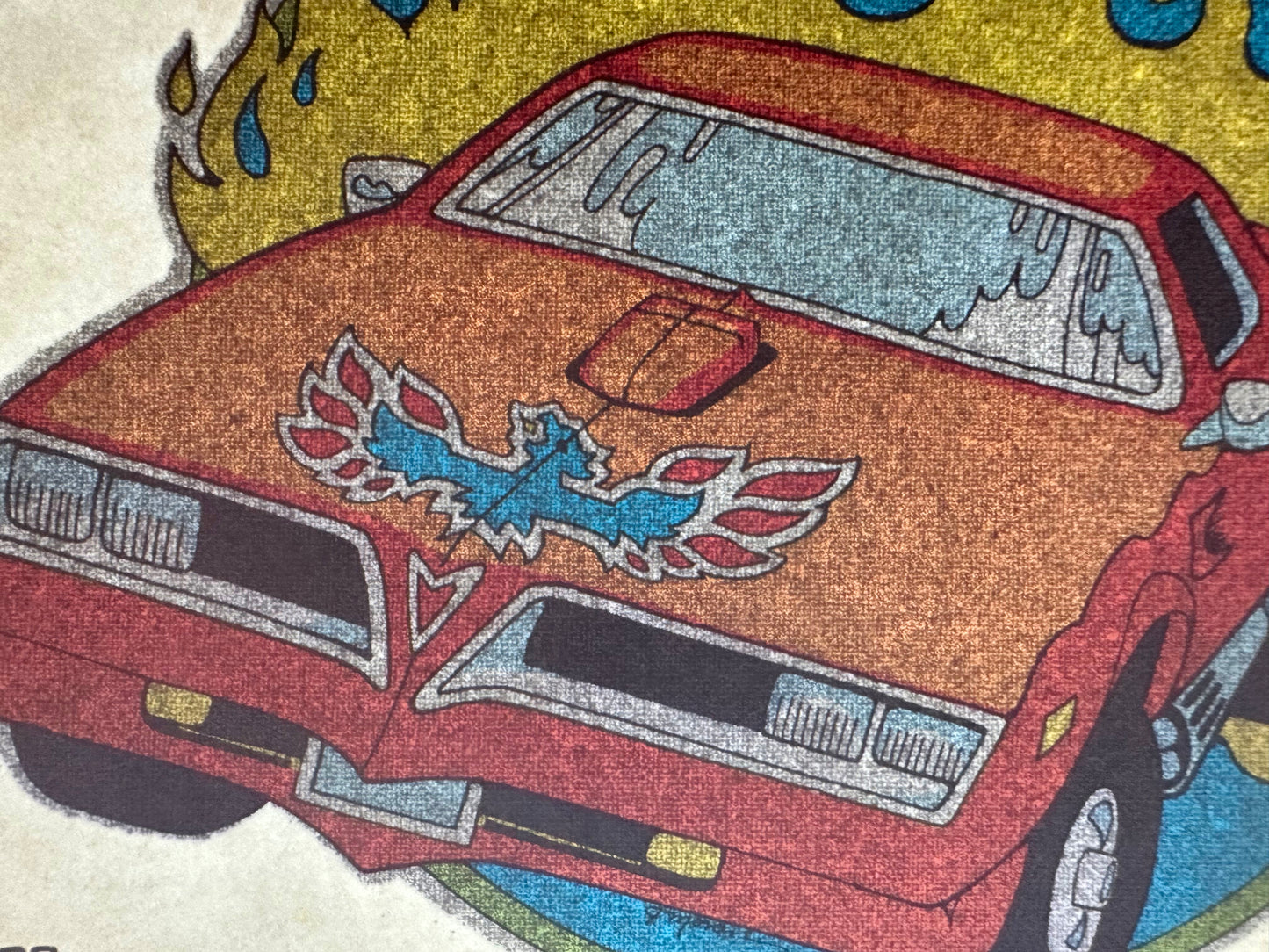 Trans Am Vintage Iron On Heat Transfer