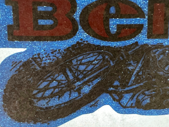 Benelli Motorcycle Vintage Rat's Hole Iron On Heat Transfer