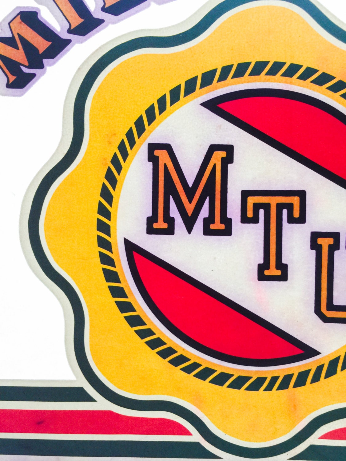 Miller Time University Vintage Iron On Heat Transfer