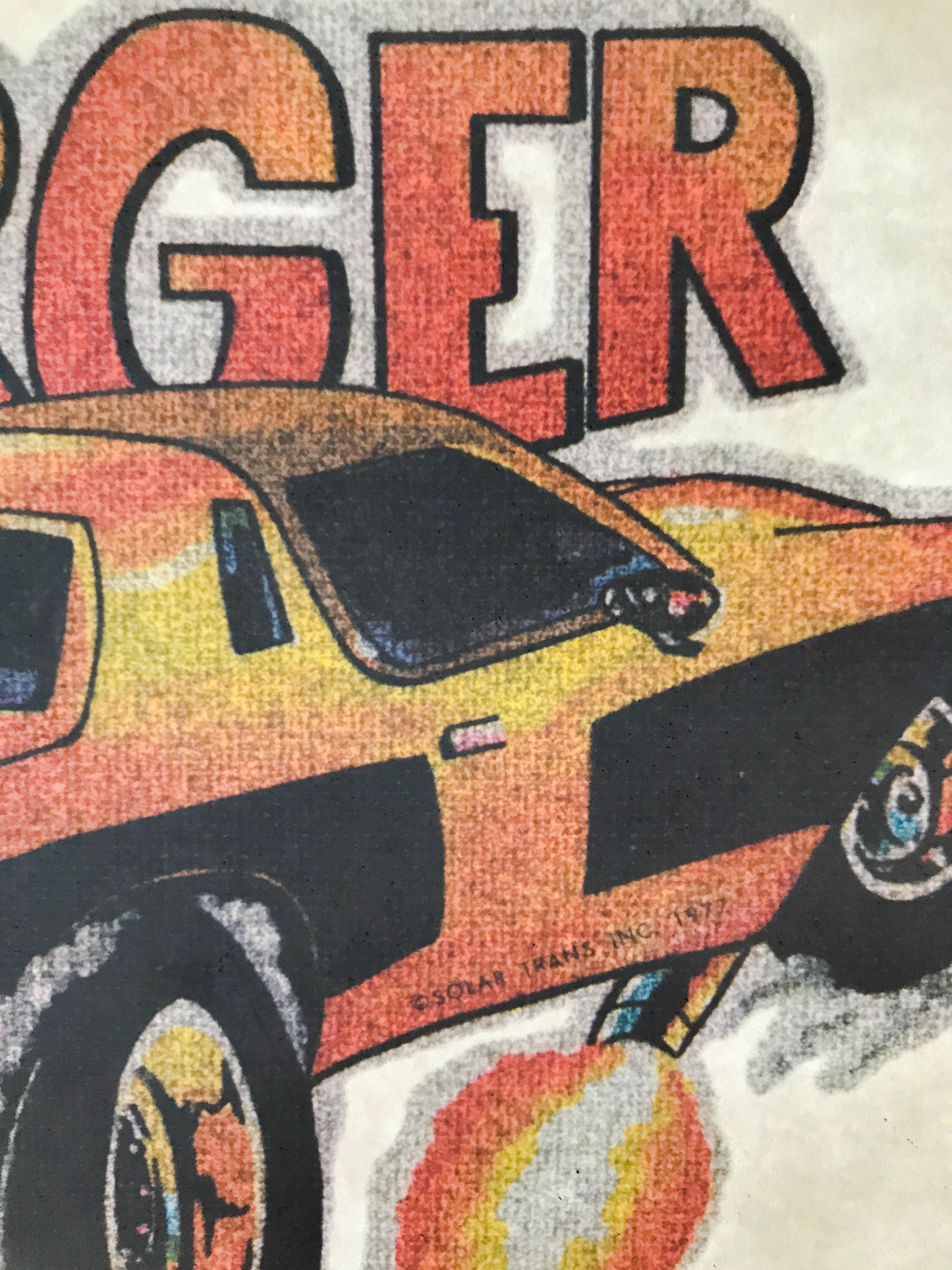 Dodge Charger Vintage Iron On Heat Transfer