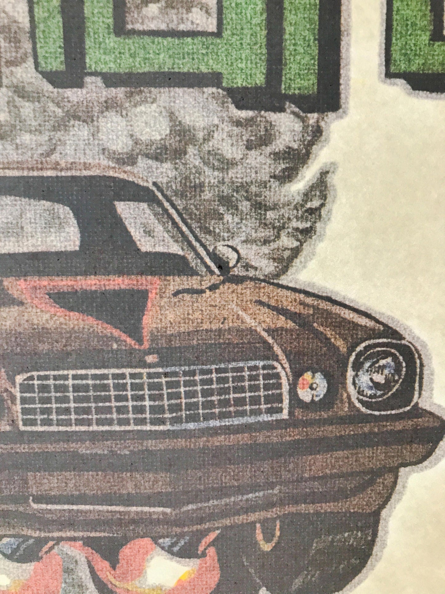 Chevrolet Camaro Vintage Iron On Heat Transfer