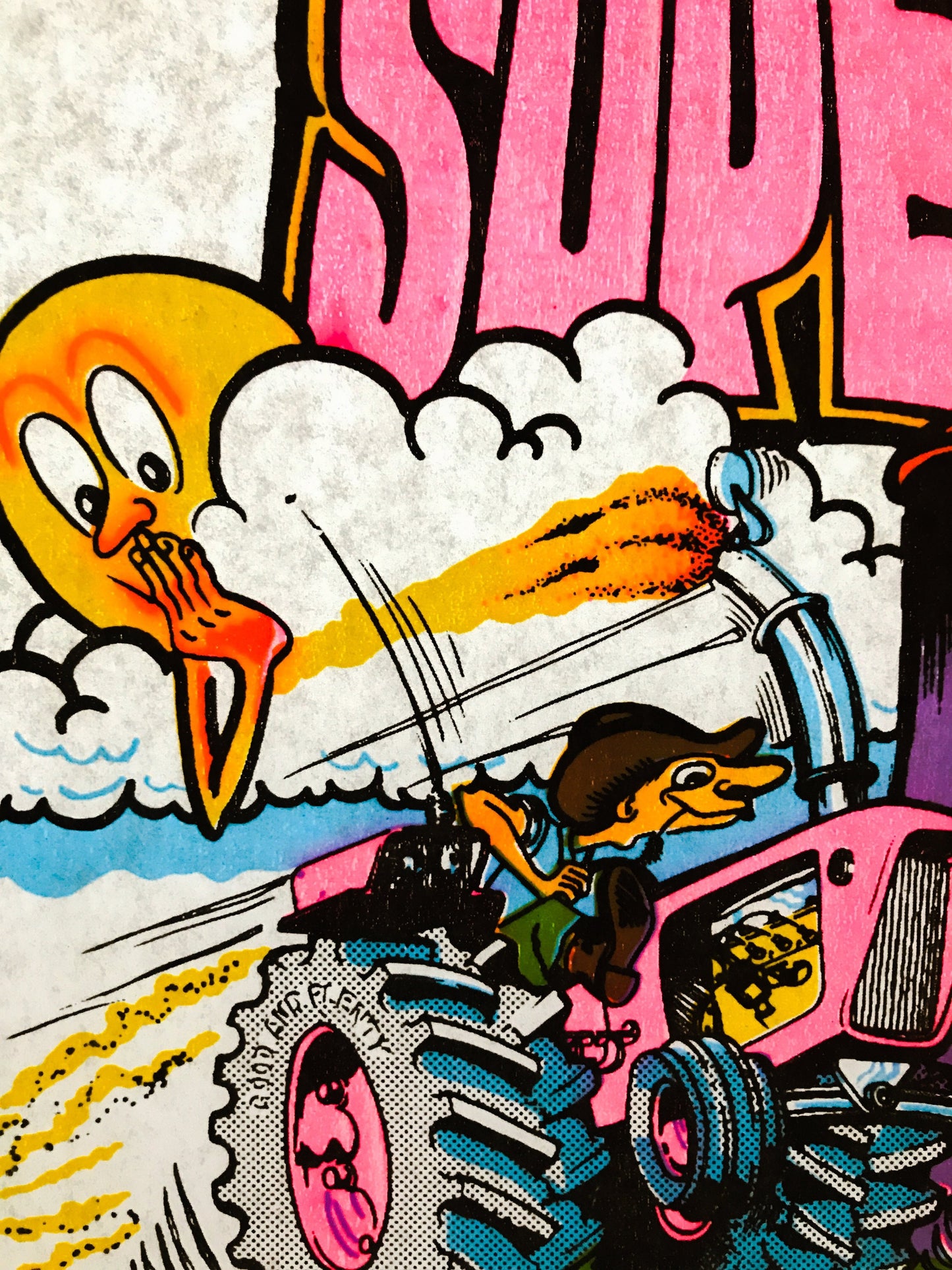 Super Sod Buster Farmer Vintage Iron On Heat Transfer