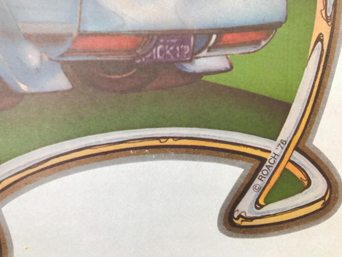 Mini Truckin 1976 Roach Incorporated Vintage Iron On Heat Transfer