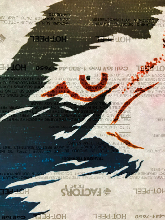 Bald Eagle Vintage Iron On Heat Transfer