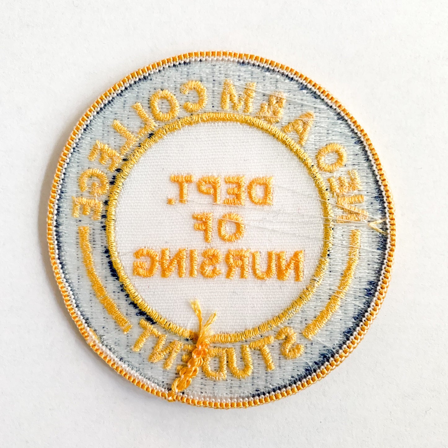 Northeastern NEO A and M College Student Department of Nursing Iron-on Vintage Patch
