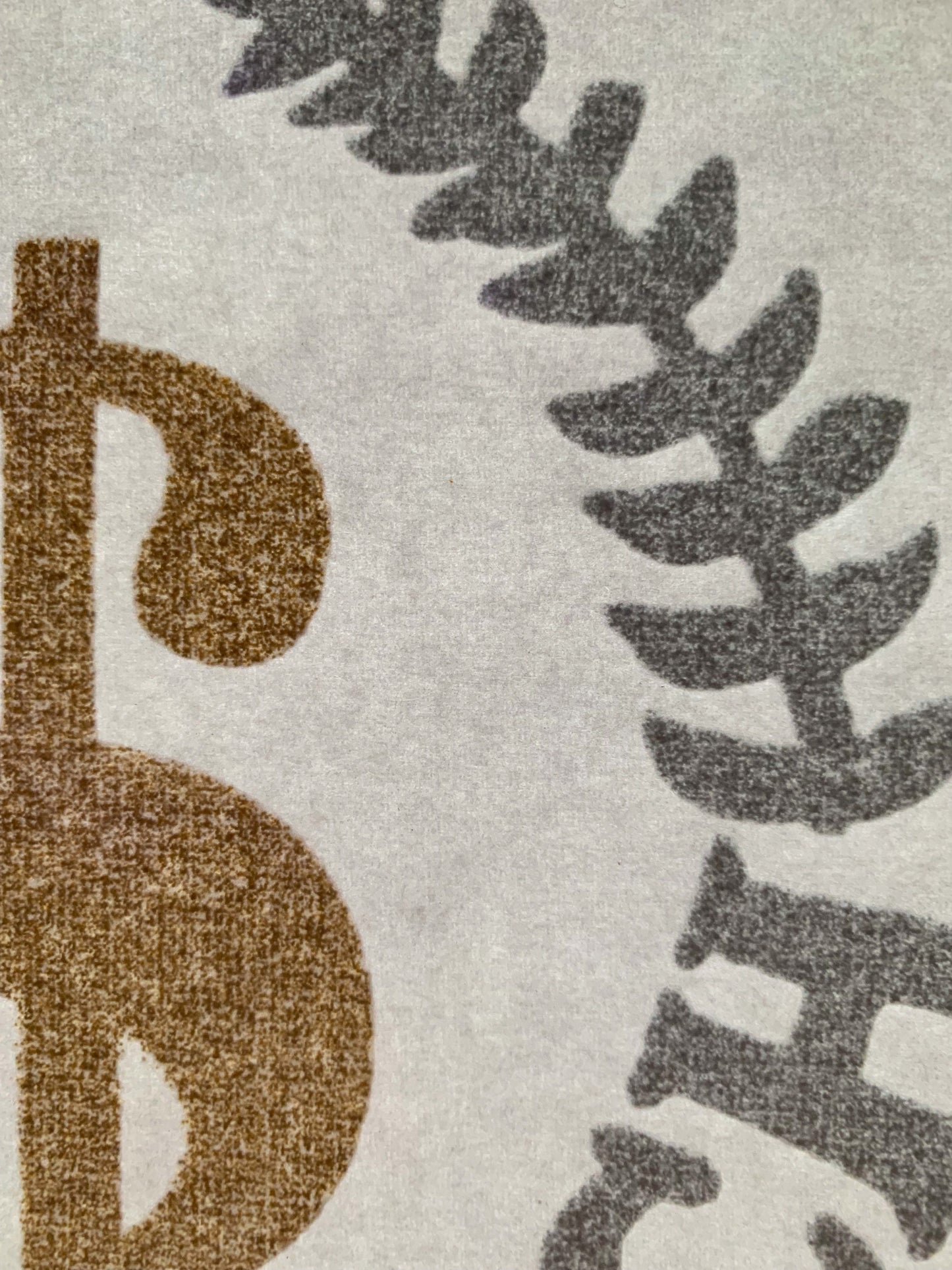 Rich Bitch Vintage Glitter Iron On Heat Transfer