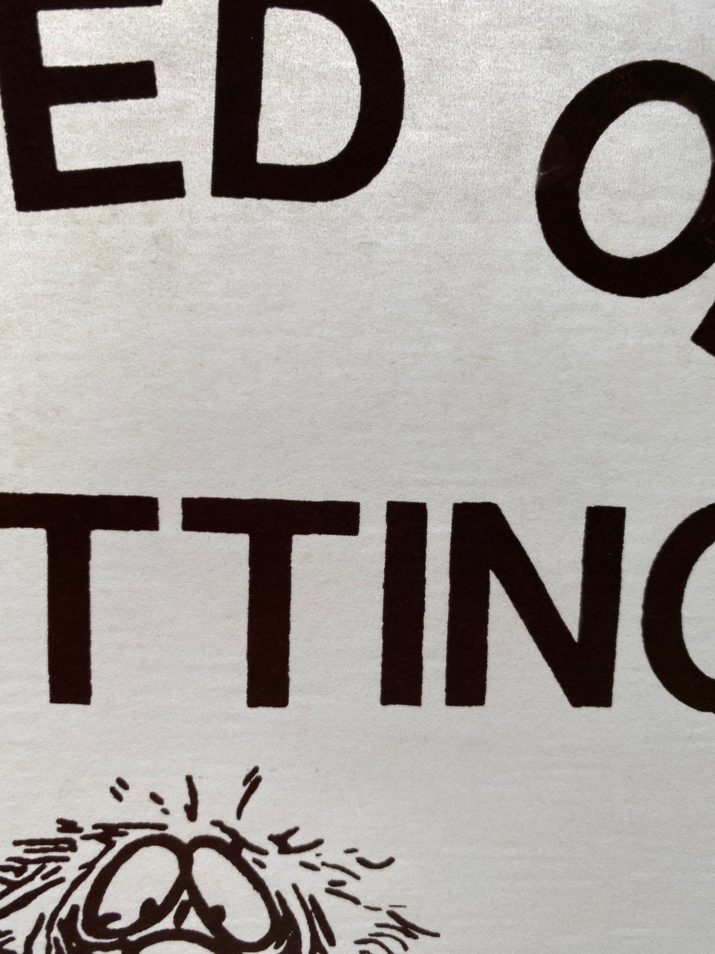Tired of Getting Screwed Vintage Iron On Heat Transfer