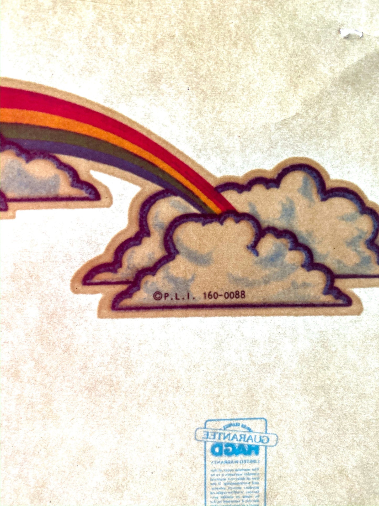 Rainbow Pot of Gold Vintage Iron On Heat Transfer