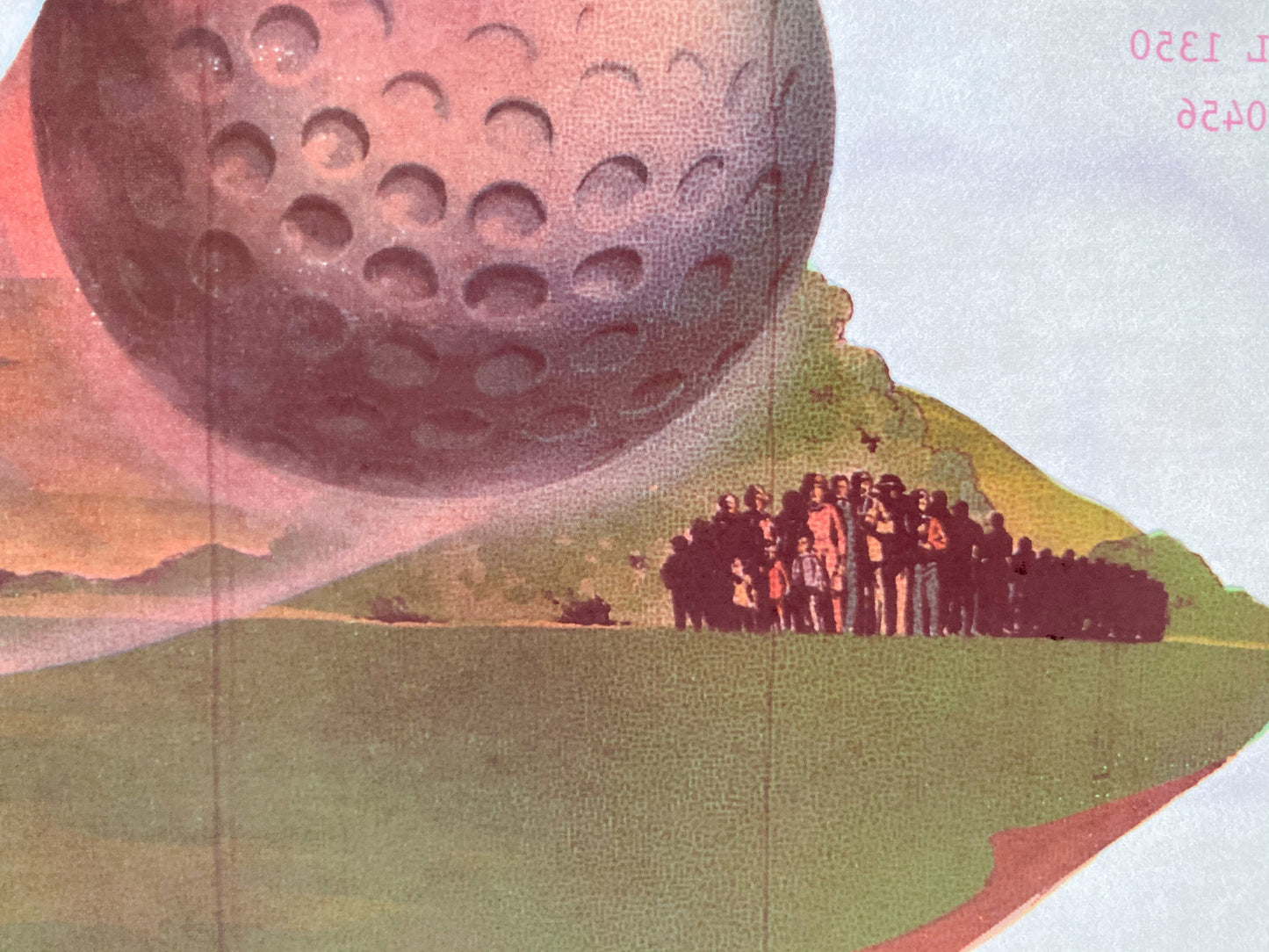 Golf Vintage Iron On Heat Transfer