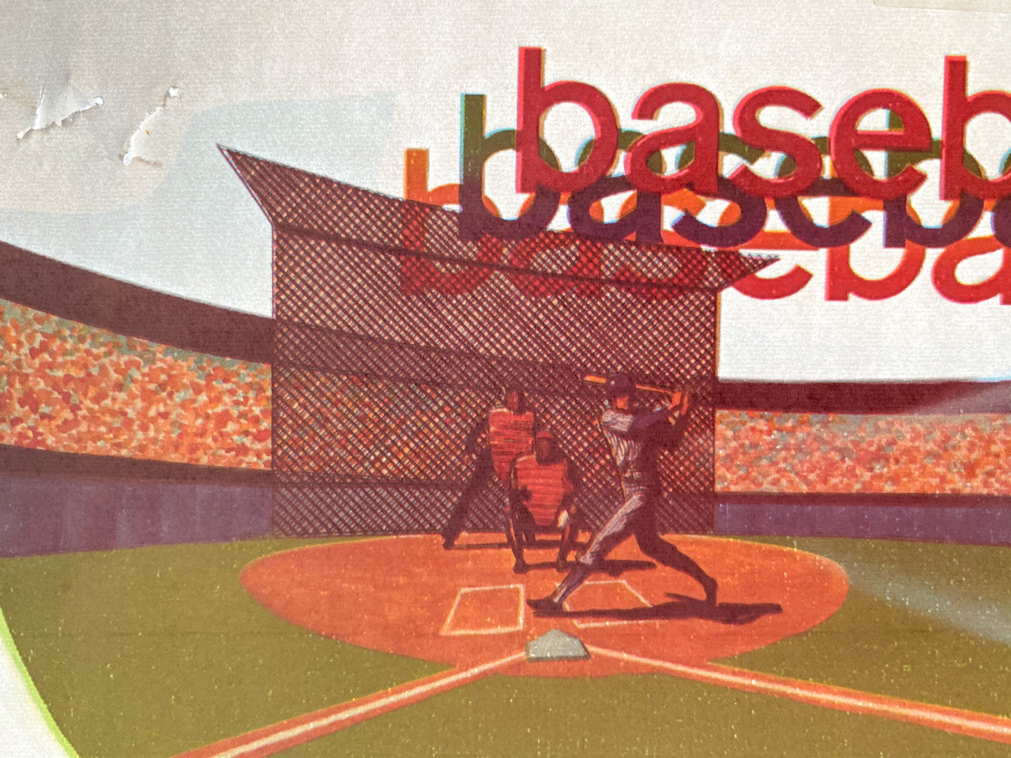 Baseball Vintage Iron On Heat Transfer