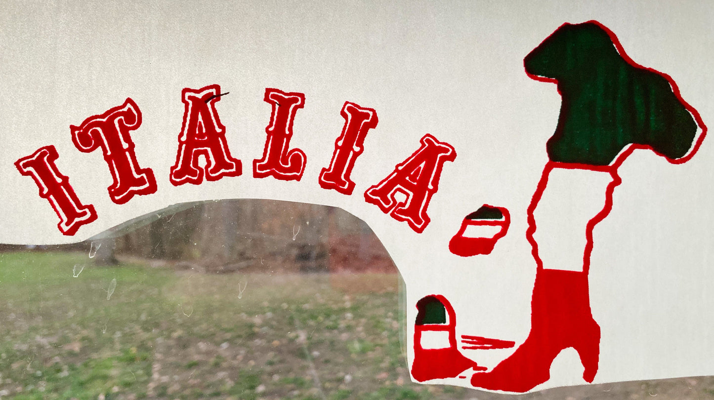 Italia Vintage Iron On Heat Transfer