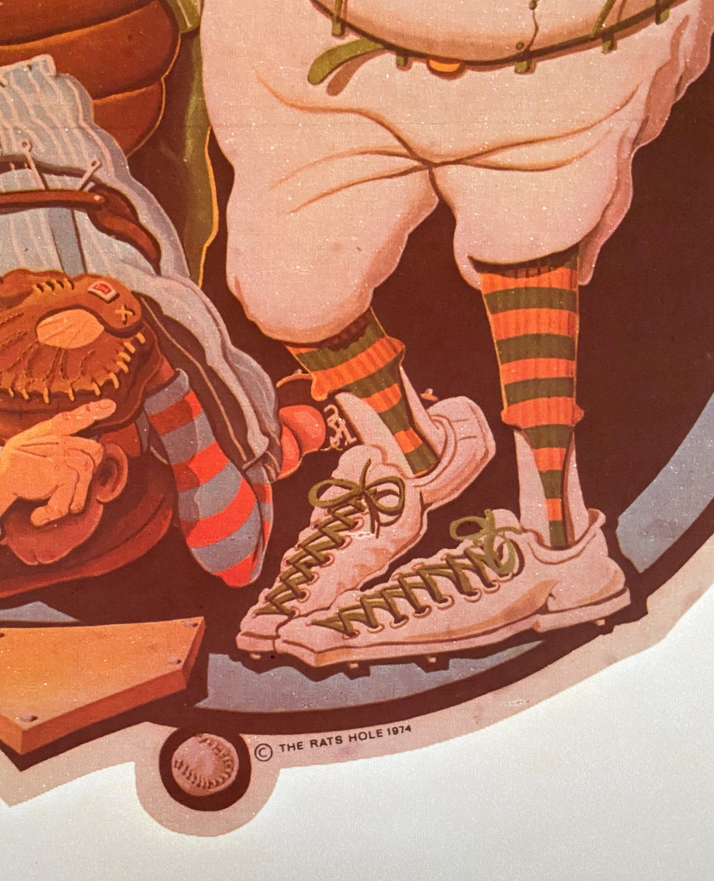 Mudville Baseball Vintage Iron On Heat Transfer
