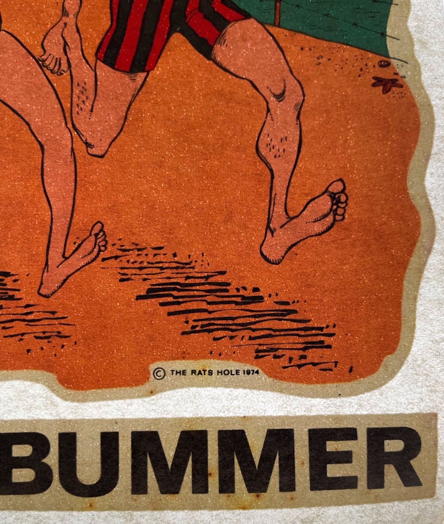 Endless Bummer Vintage Iron On Heat Transfer