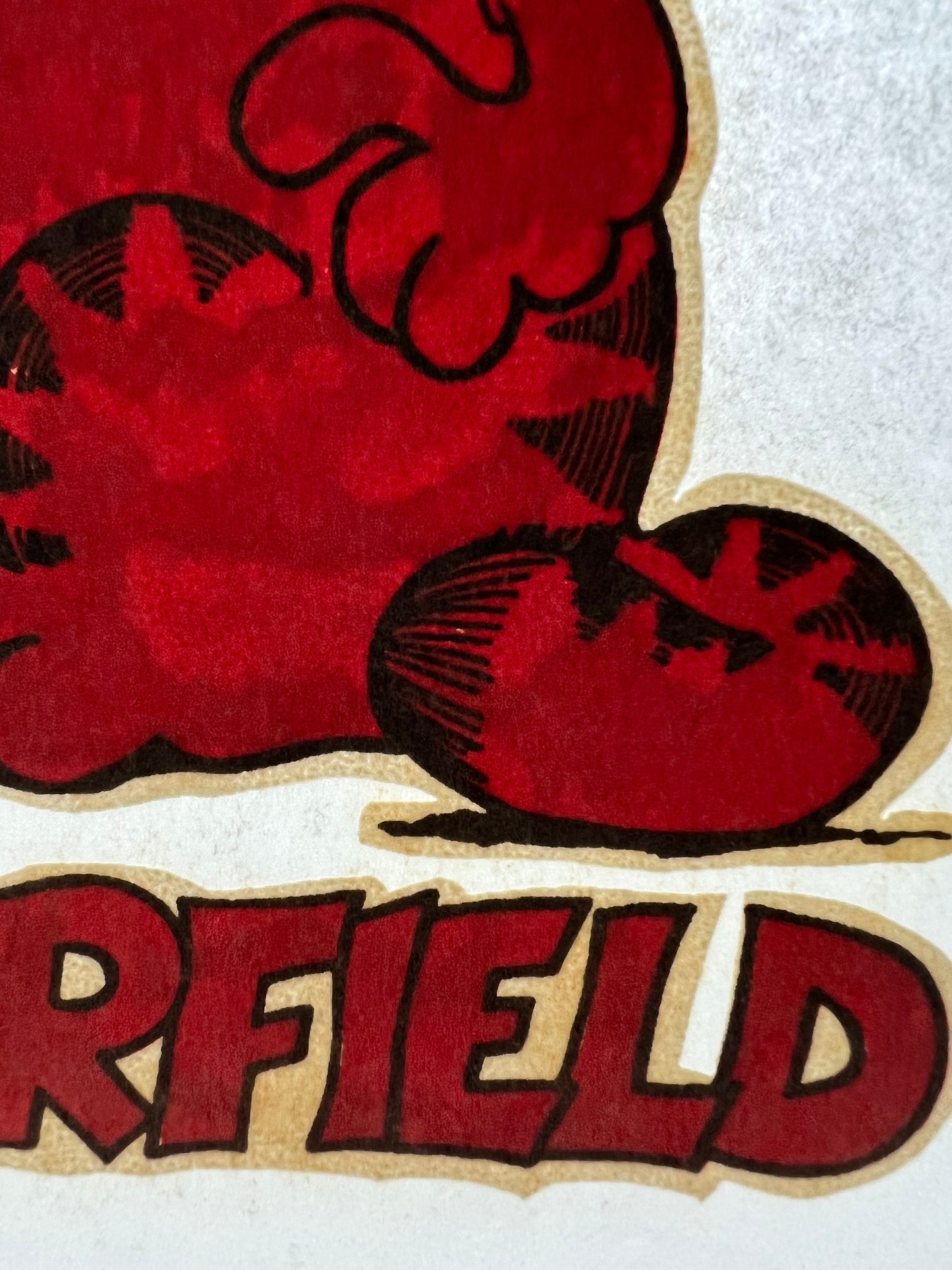 Garfield the Cat Vintage Iron On Heat Transfer