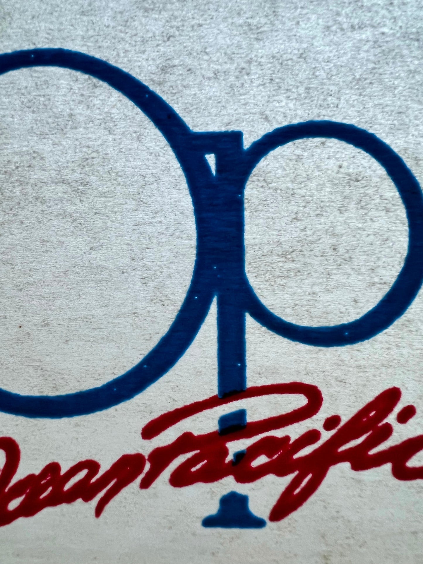 Ocean Pacific Logo Vintage Iron On Heat Transfer