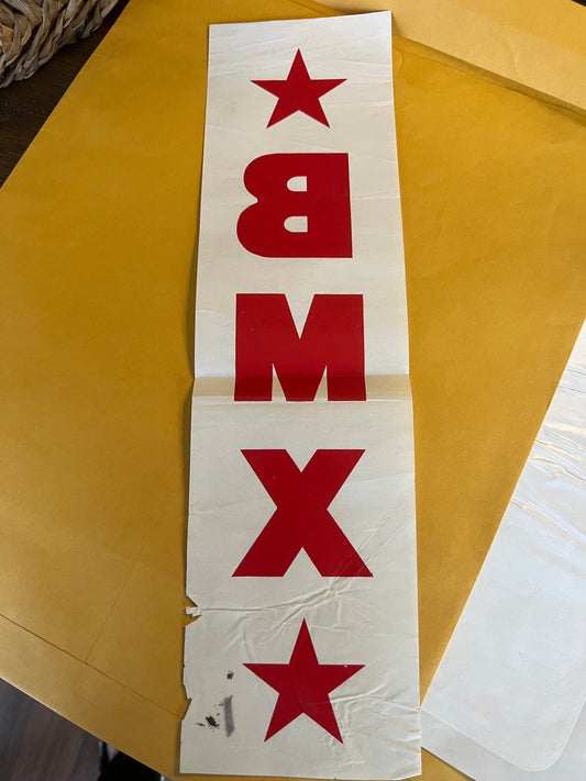 BMX Vintage Iron On Heat Transfer