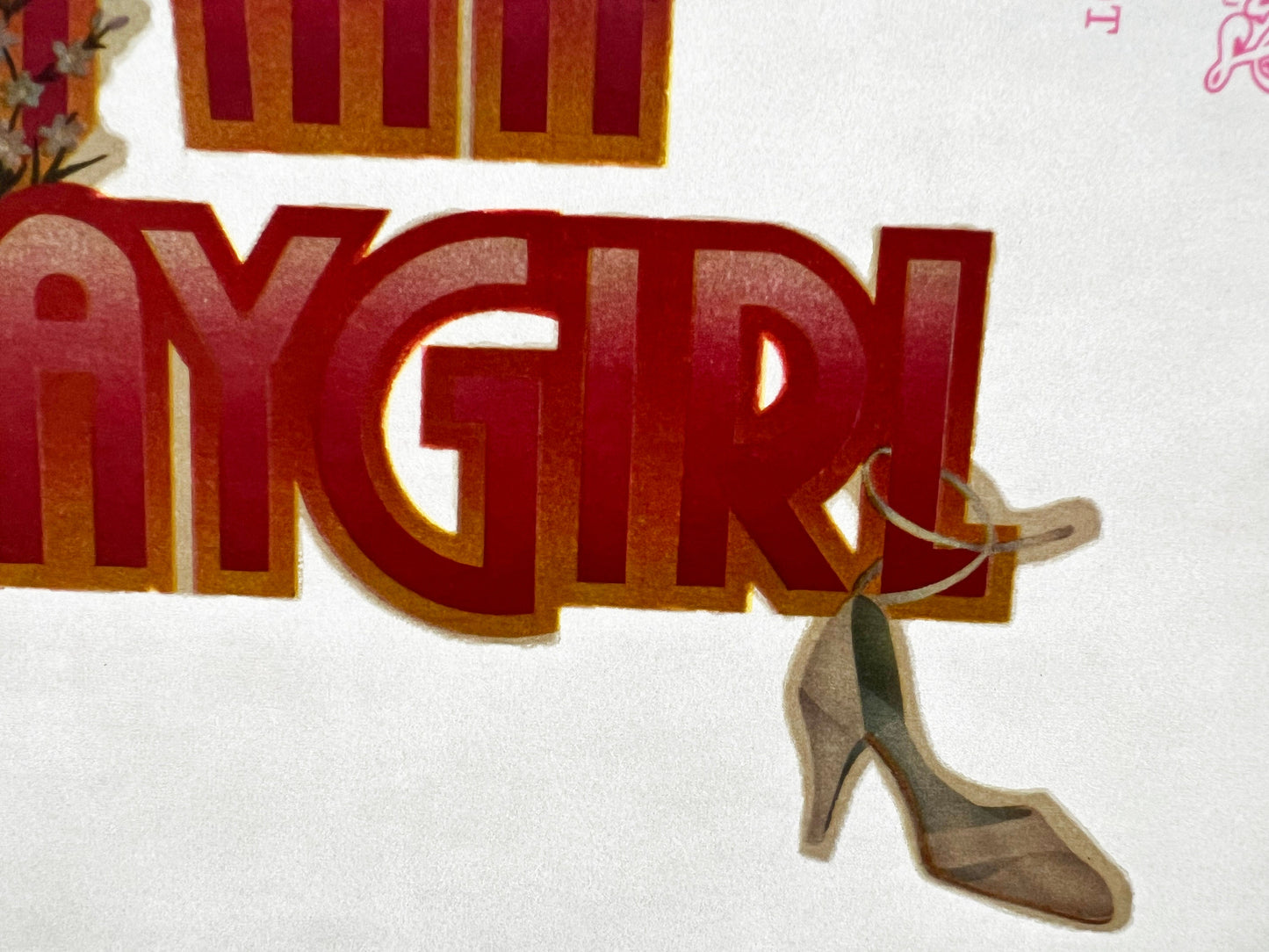 Mini Playgirl Vintage Iron On Heat Transfer