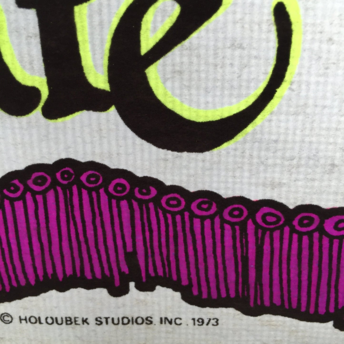 Stolen From Leeker Street Flop House Vintage 1973 Holoubek Studios Iron On Heat Transfer