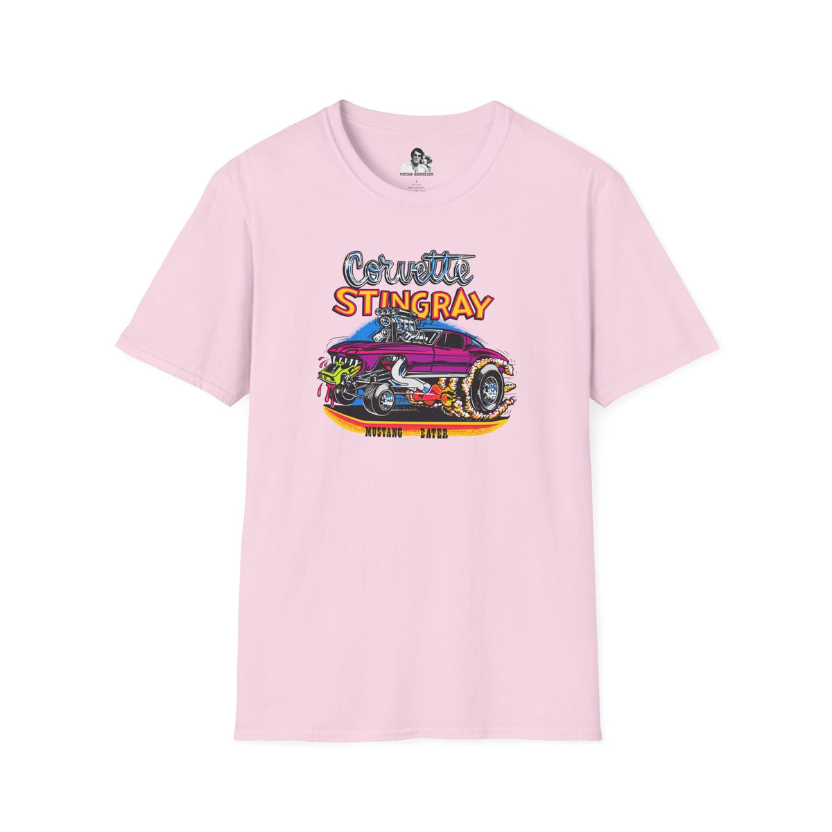 Corvette Stingray Mustang Eater Light T-Shirt