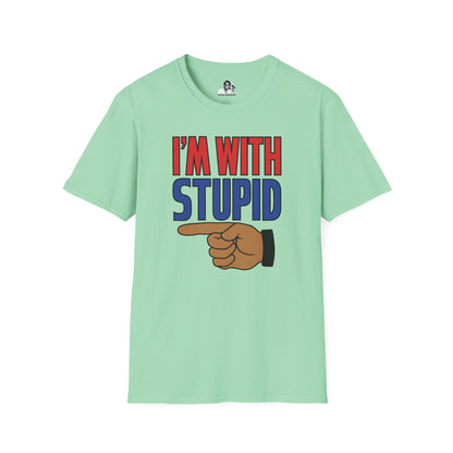 I'm with Stupid Light T-Shirt