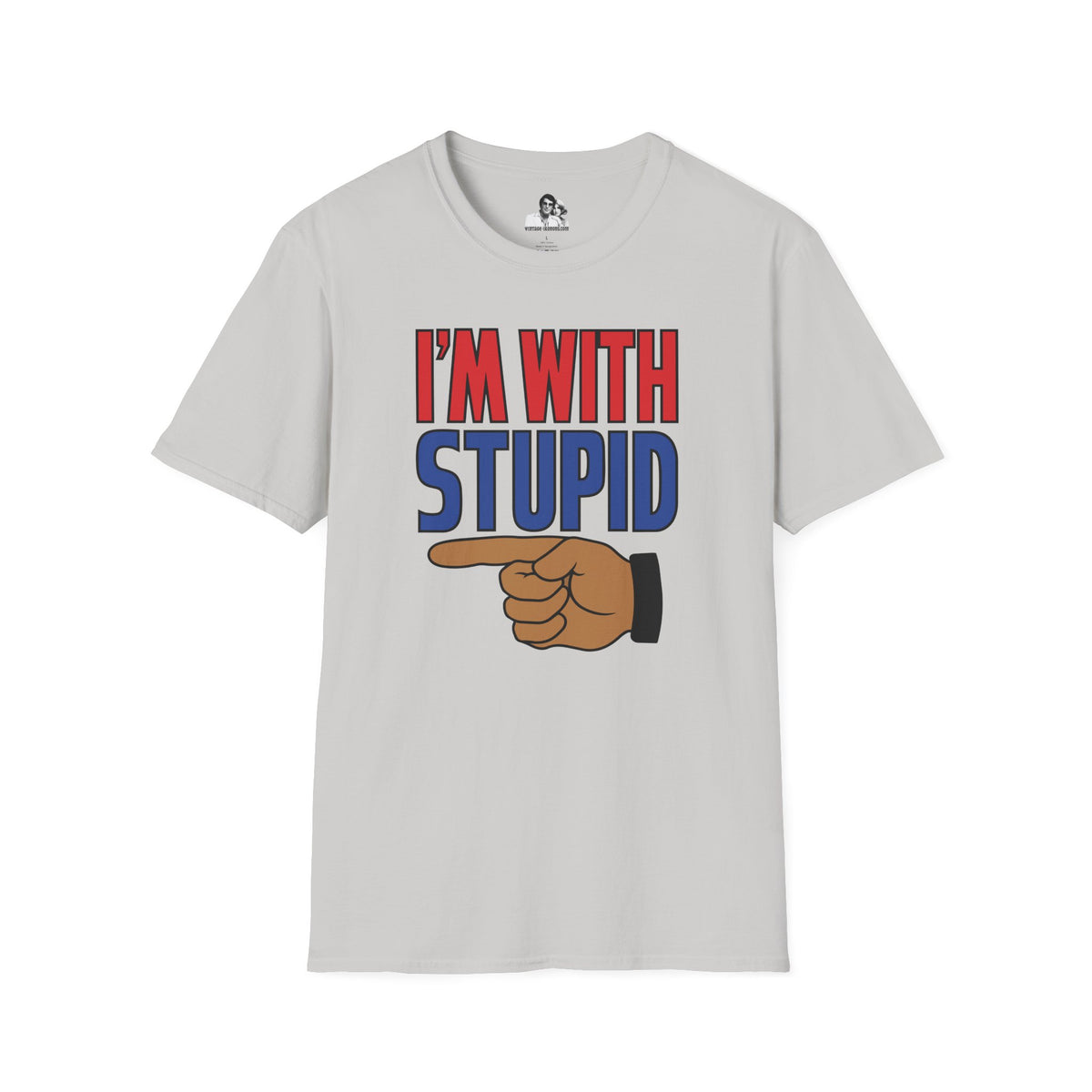 I'm with Stupid Light T-Shirt