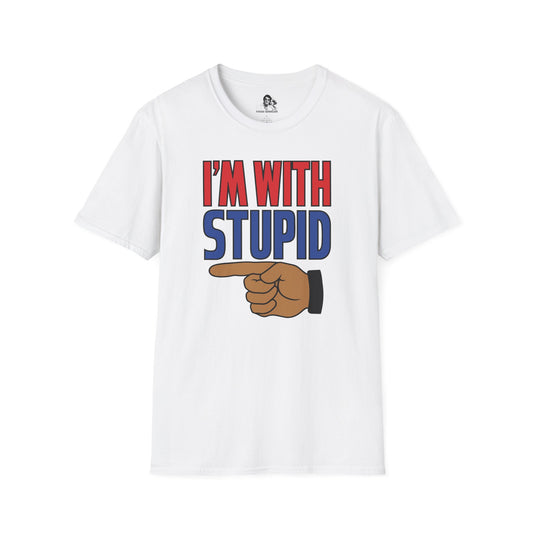 I'm with Stupid Light T-Shirt