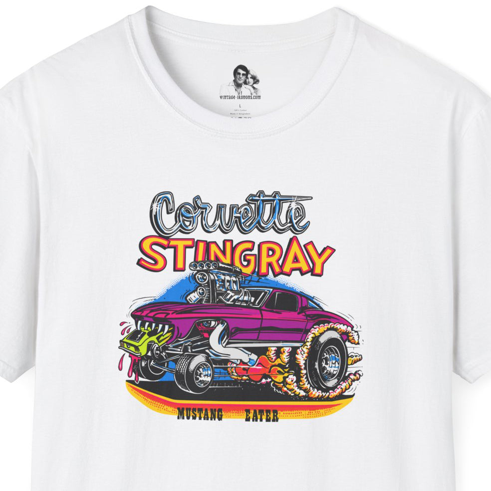 Corvette Stingray Mustang Eater Light T-Shirt