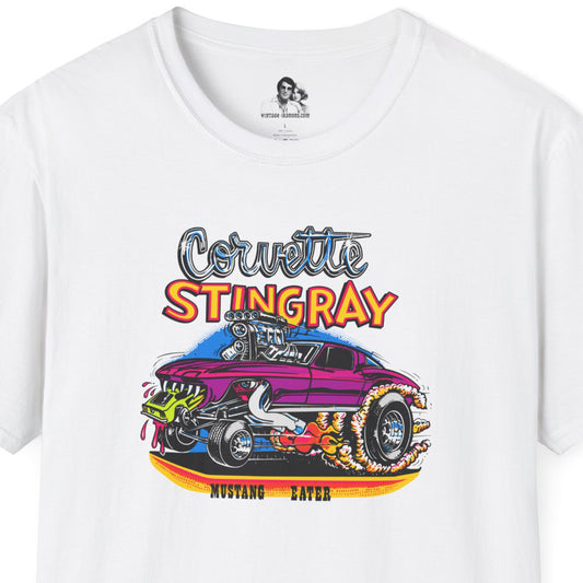 Corvette Stingray Mustang Eater Light T-Shirt