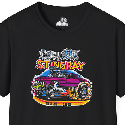 Corvette Stingray Mustang Eater Dark T-Shirt