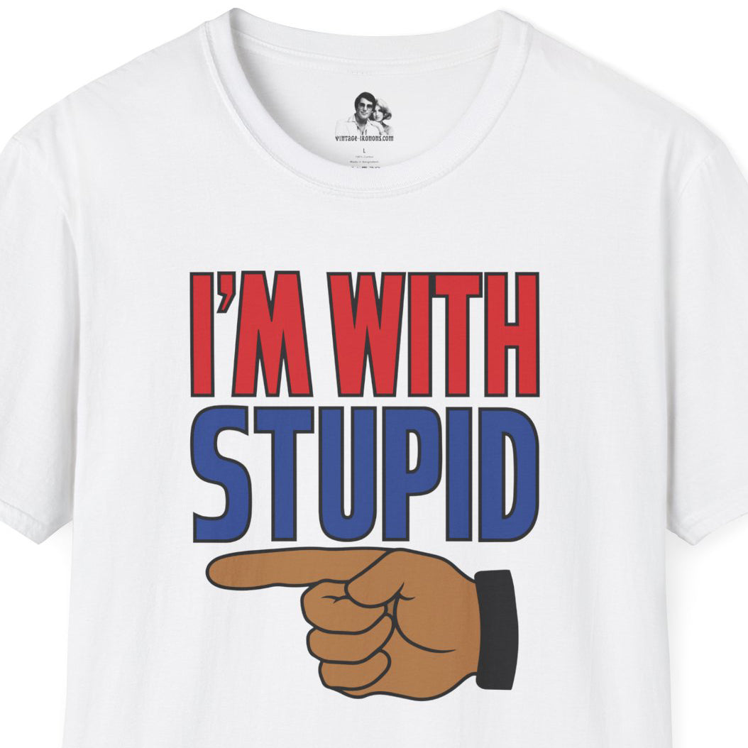 I'm with Stupid Light T-Shirt