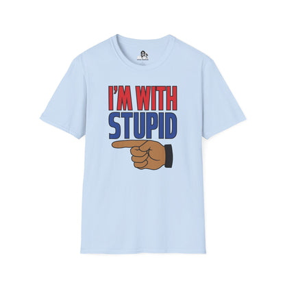 I'm with Stupid Light T-Shirt