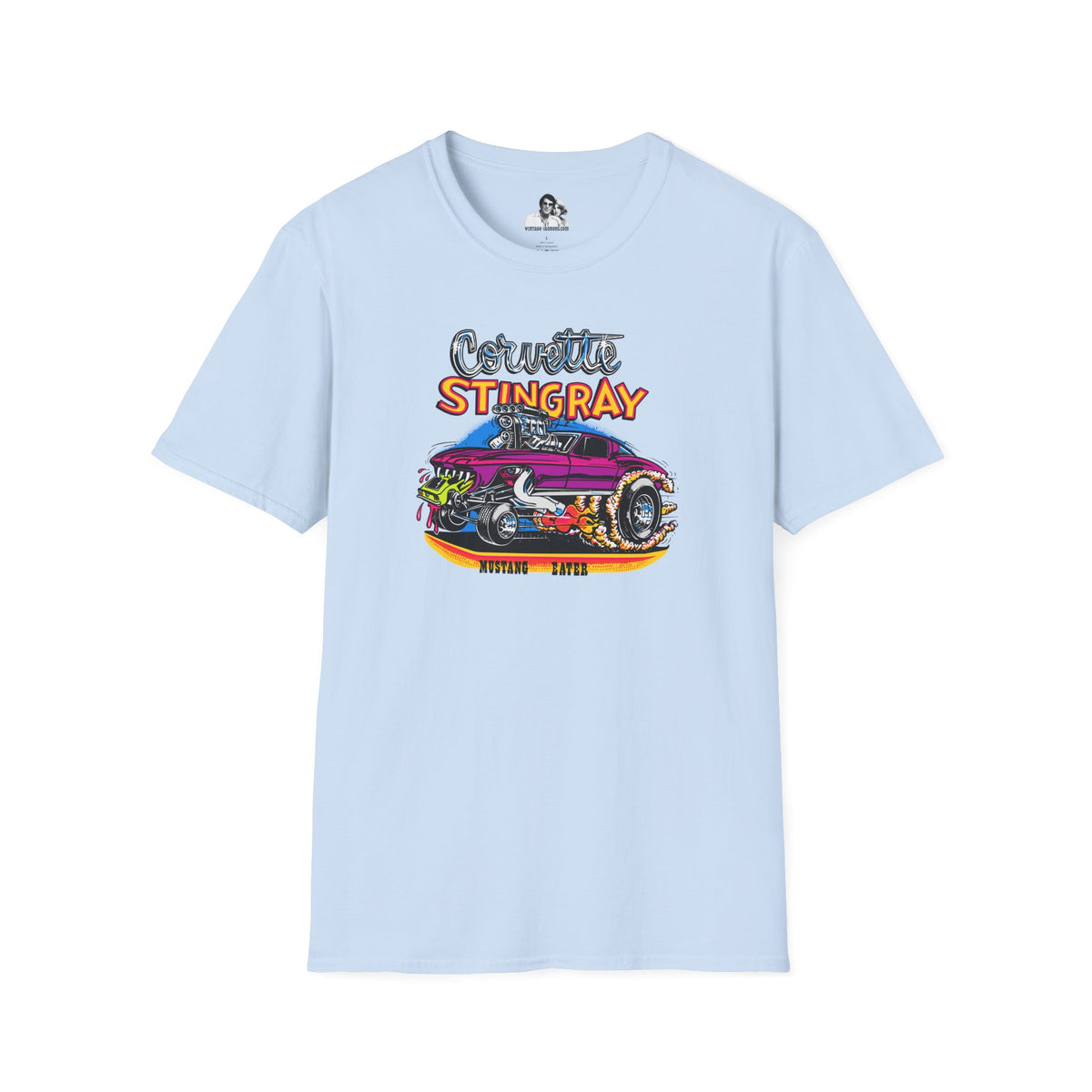 Corvette Stingray Mustang Eater Light T-Shirt