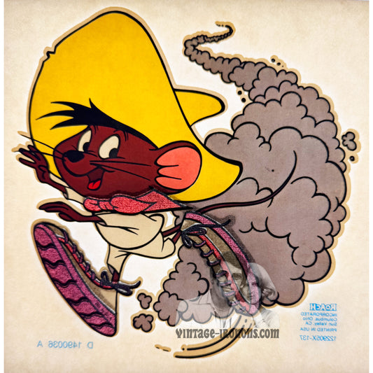Speedy Gonzales Warner Bros. Vintage Roach Incorporated Iron On Heat Transfer