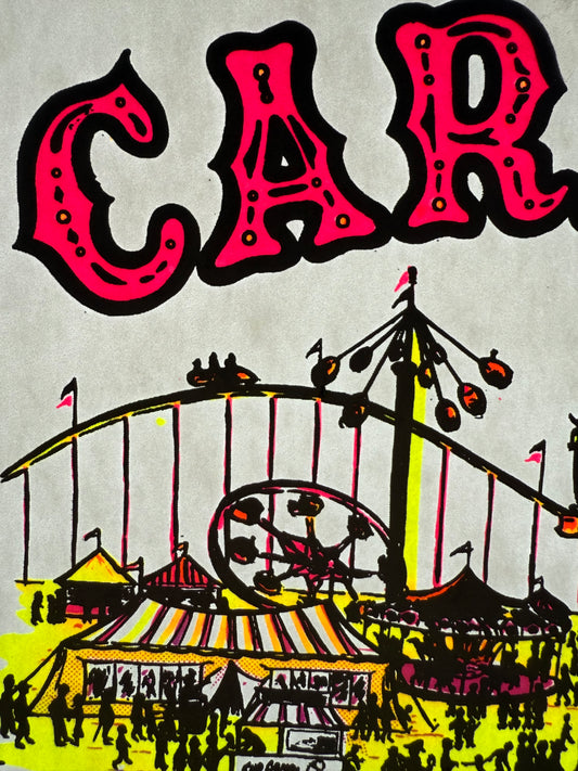 Carnie Power Vintage Iron On Heat Transfer