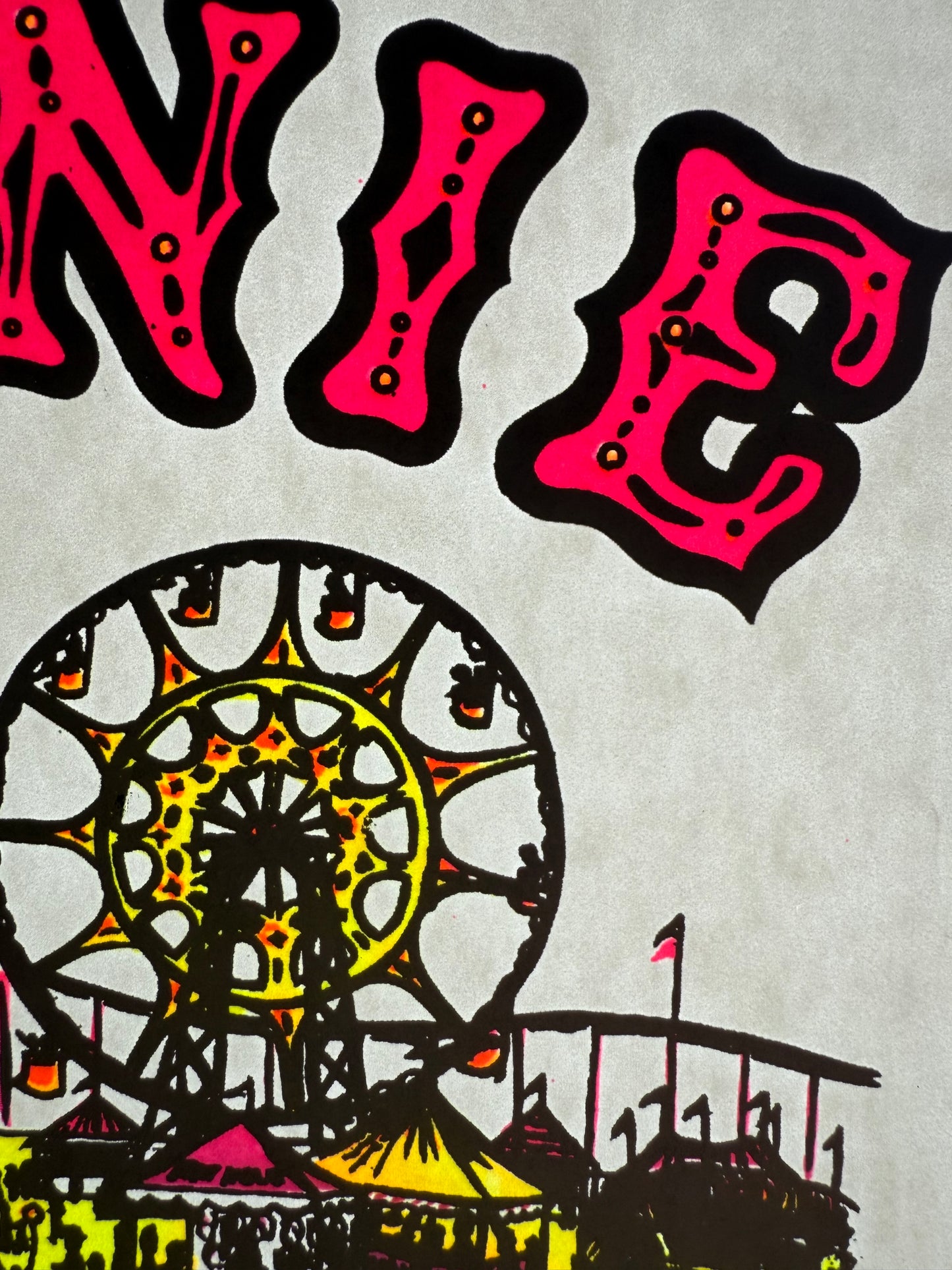 Carnie Power Vintage Iron On Heat Transfer