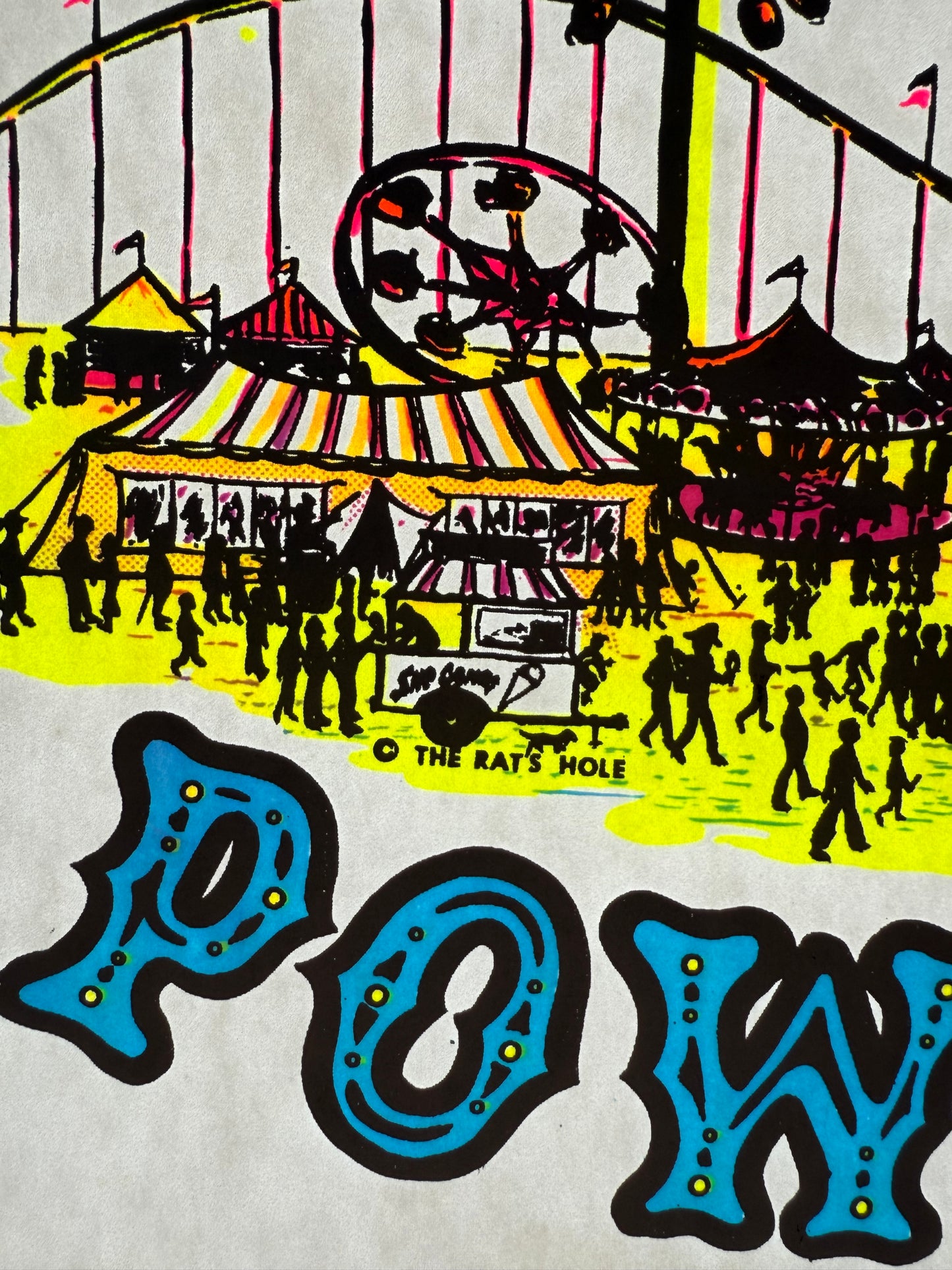 Carnie Power Vintage Iron On Heat Transfer