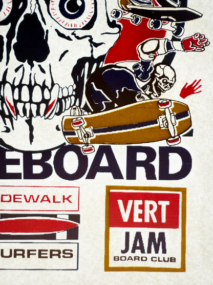 Streetstyle Skateboard Vintage Iron On Heat Transfer