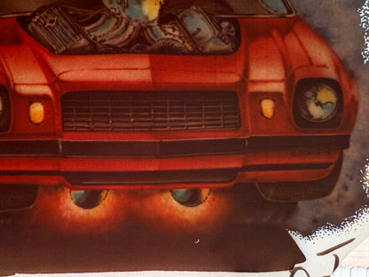 Chevrolet Camaro Vintage Iron On Heat Transfer