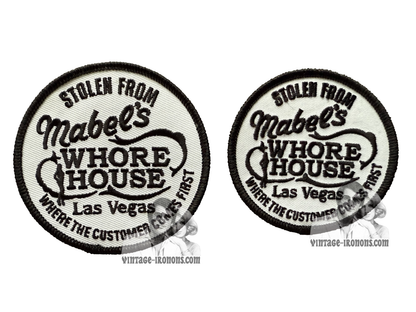 Stolen From Mabel's Whore House Las Vegas Vintage Patch