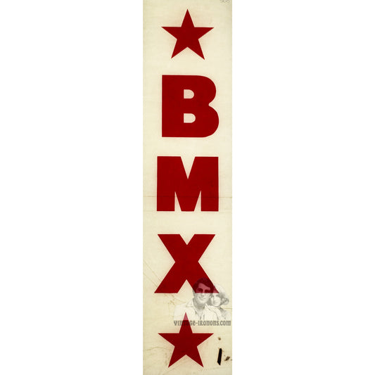 BMX Vintage Iron On Heat Transfer