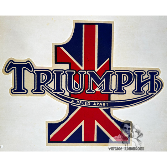 Triumph A Breed Apart Vintage Iron On Heat Transfer