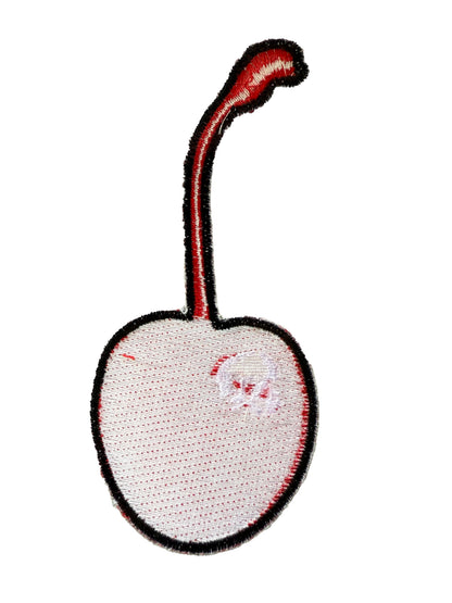 Broken Cherry Skull Logo Patch